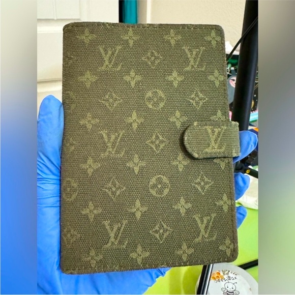Louis Vuitton Monogram Agenda Wallet PM Mini Lin - Picture 1 of 13